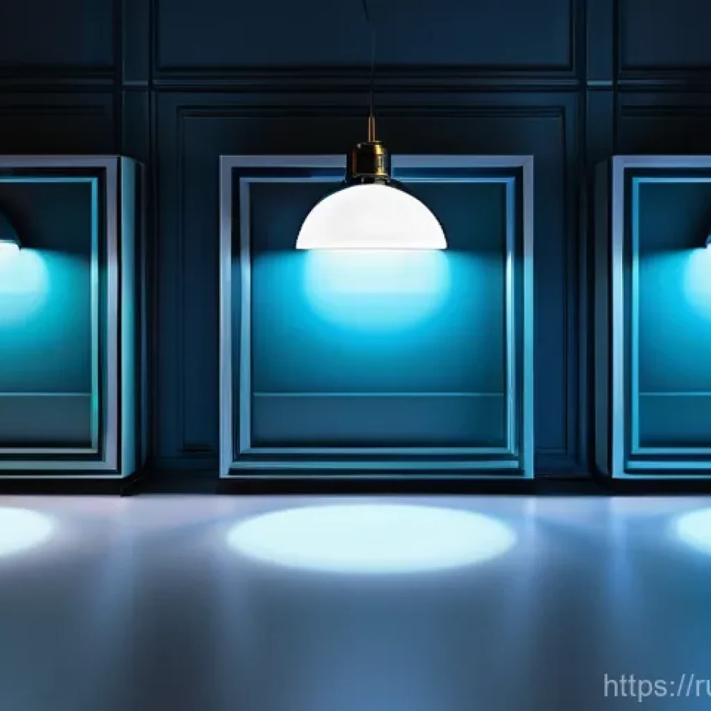 서큘래딘 조명 설계에서의 고객 맞춤형 서비스 - Here are three detailed image generation prompts in English, designed to illustrate the benefits of ...