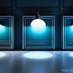 Home 11 서큘래딘 조명 설계에서의 고객 맞춤형 서비스 - Here are three detailed image generation prompts in English, designed to illustrate the benefits of ...