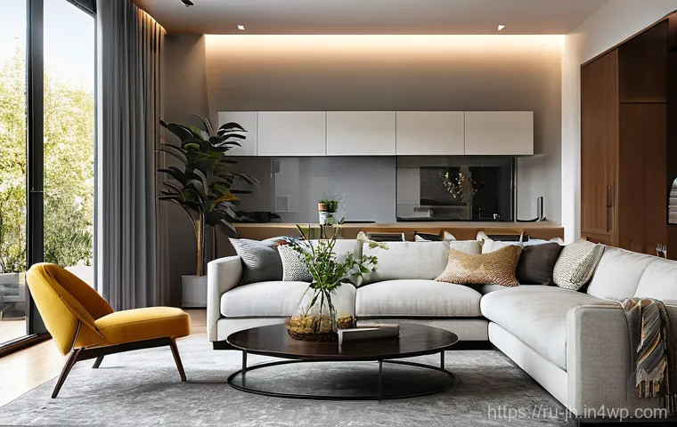 서큘래딘 조명 설계에서의 고객 맞춤형 서비스 - Prompt 1: Biodynamic Living Room – Morning to Evening Harmony**