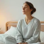 Home 9 서큘래딘 조명 설계에서의 공간 피드백 - **Prompt: Cozy Morning Awakening with Adaptive Light**
A serene, warm-toned indoor shot of a you...